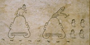 El códice Boturini: 5. La serpiente y el cuexteca